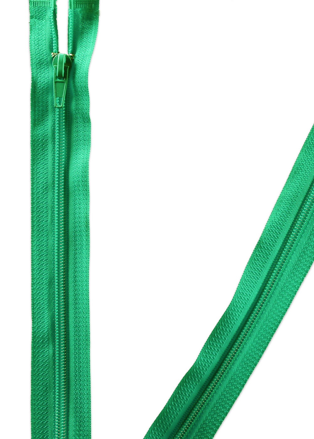 Zips pirlov deliten 65 cm - zelen - Kliknutm na obrzok zatvorte -