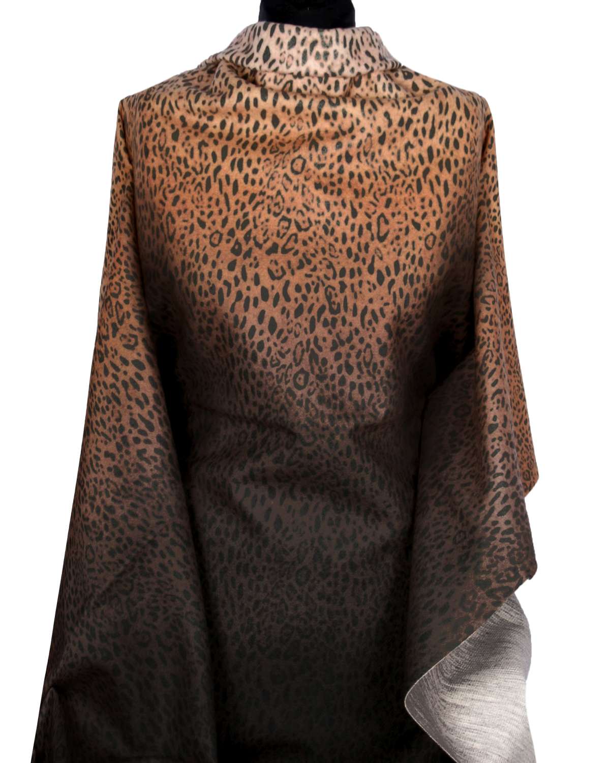 Flau vzor leopard s farebnm prechodom - Kliknutm na obrzok zatvorte -